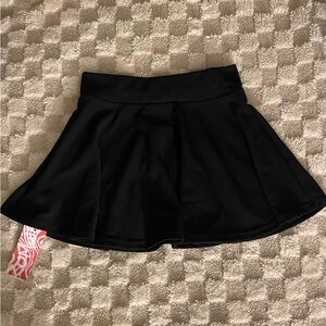 ROMWE Black Mini Skirt